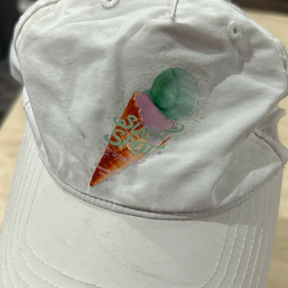 PRINCE Tennis Ice Cream cone Girl‎ Hat NWT